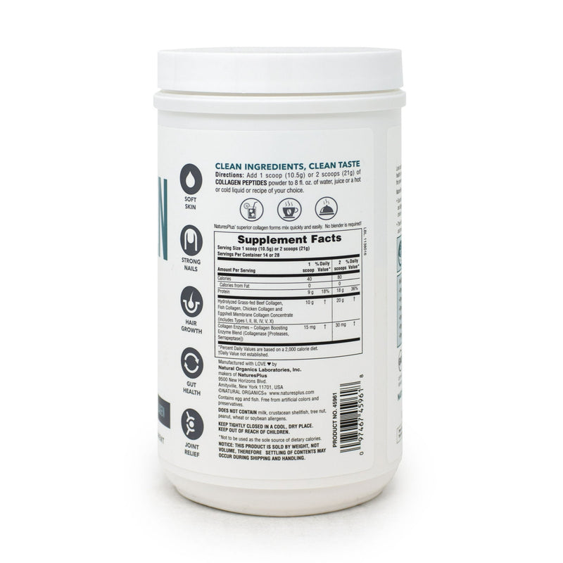 Natures Plus Collagen Peptides 294G