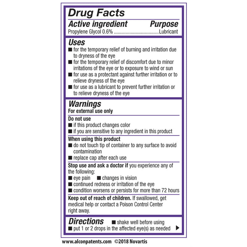Alcon Systane Complete Lubricant Eye Drops 0.17oz