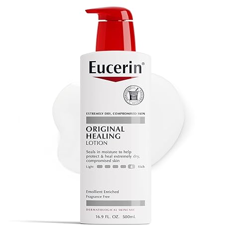 Eucerina Original curación de curación Loción de reparación de calmante 21 oz