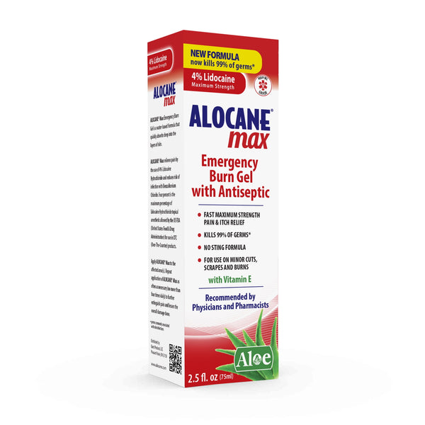 Alocane Emergency Burn Gel Aloe 2.5oz