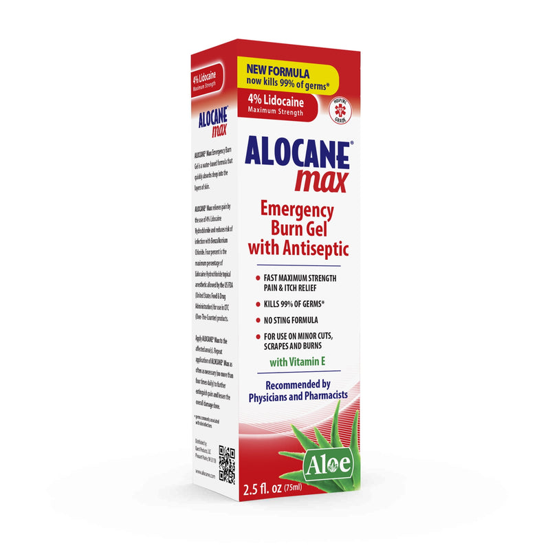 Alocane Emergency Burn Gel Aloe 2.5oz