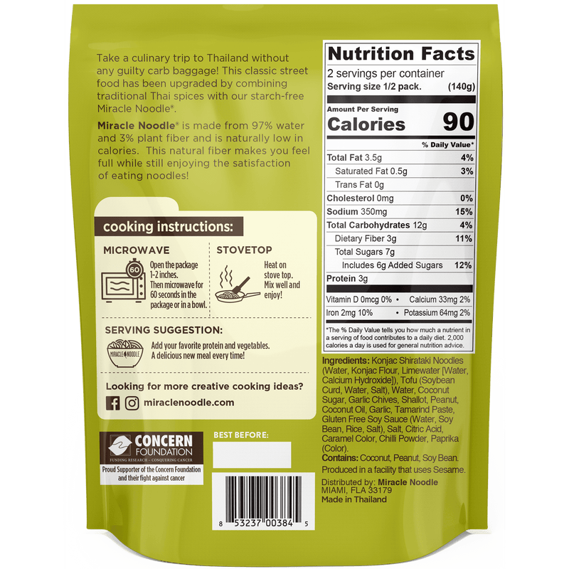 Miracle Noodle Pad Thai 7.6Oz