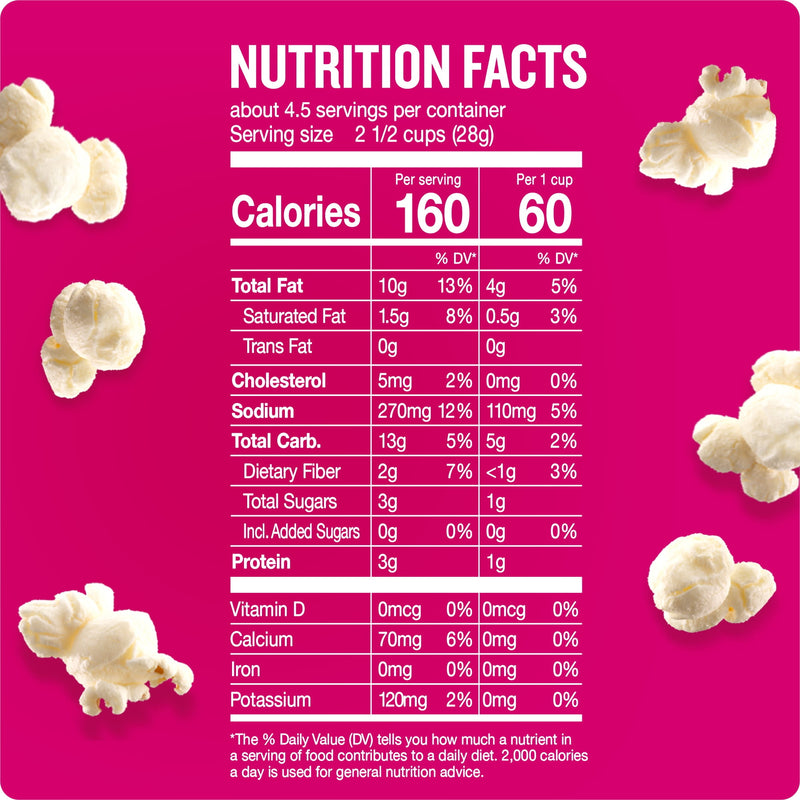 Angies Boom Chicka Pop White Cheddar Popcorn 4.5oz