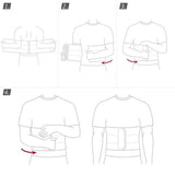 Actimove Abdominal Binder Three 3 Panel XS