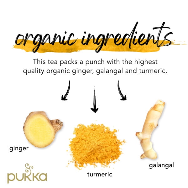 Pukka Three Ginger Tea Organic 20ct