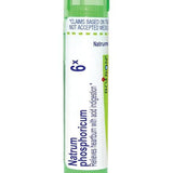 Boiron Natrum Phosphoricum 6X Homeopathic Medicine Pellets, 80 Count