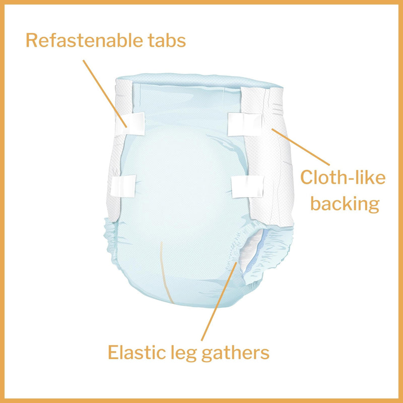 McKesson Classic Briefs Light Absorbency Large 18ct