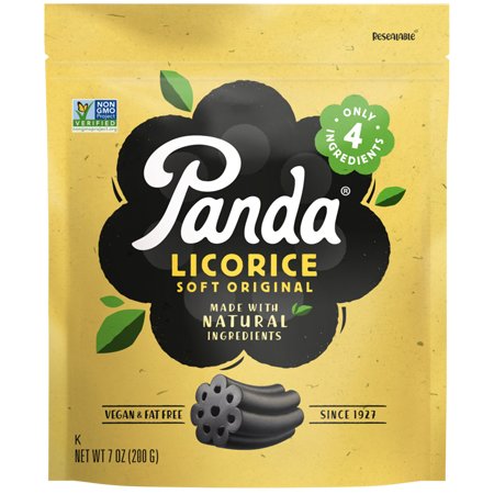 PANDA LICORICE NATURAL CHEWS 7 OZ