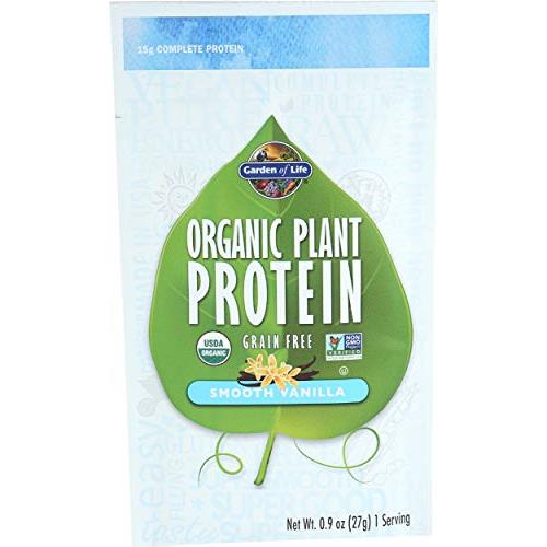Garden Of Life Organic Plant Protein Smooth Vanilla 1oz