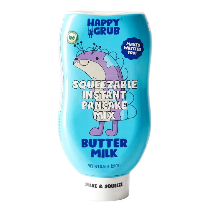 Happy Grub Squeeze Buttermilk Instant Pancake Mix 9.5 oz
