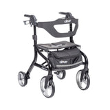 Drive Medical Nitro Sprint Rollator Rolling Walker, Black