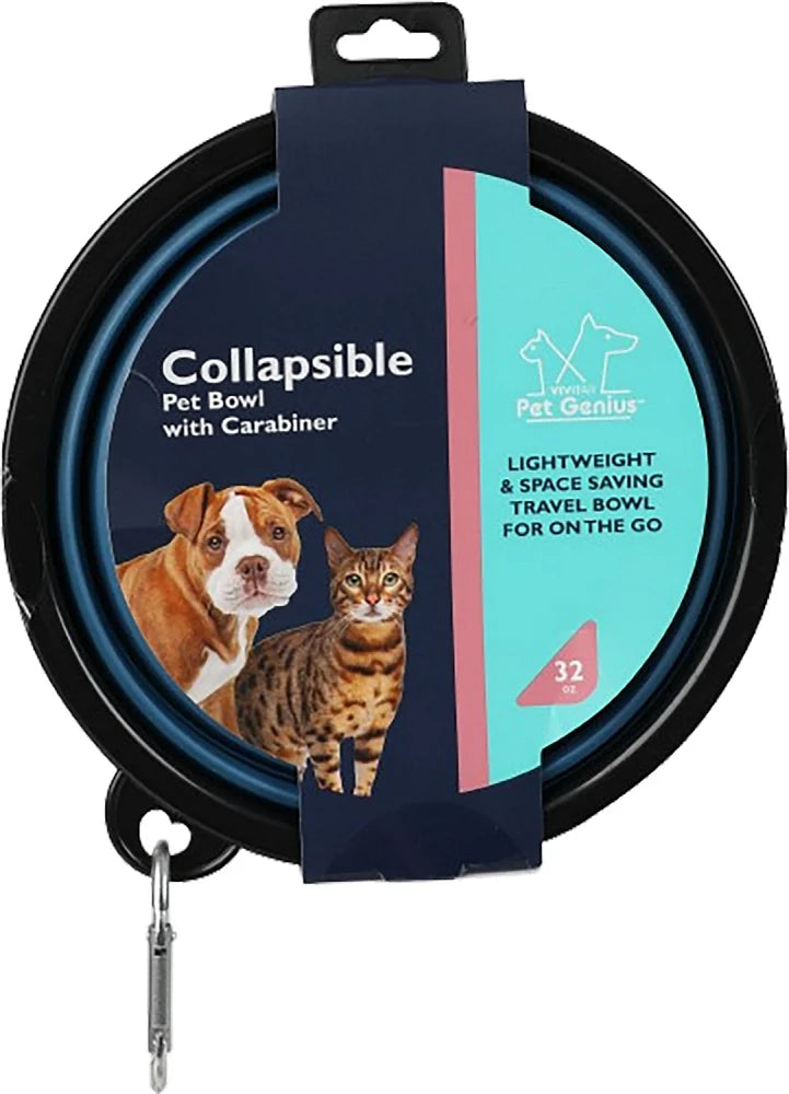 Vivitar Pet Genius Pet Bowl con carabinón