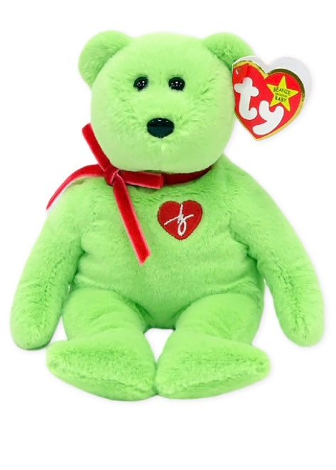TY Beanie Signature Green Bear 2023