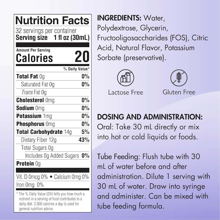 Medtrition Fiber With Fos Citrus 4ct 32Oz