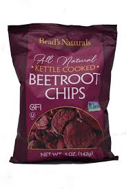 Brad's Natural Kettle Cooked Beetroot Chips 5oz