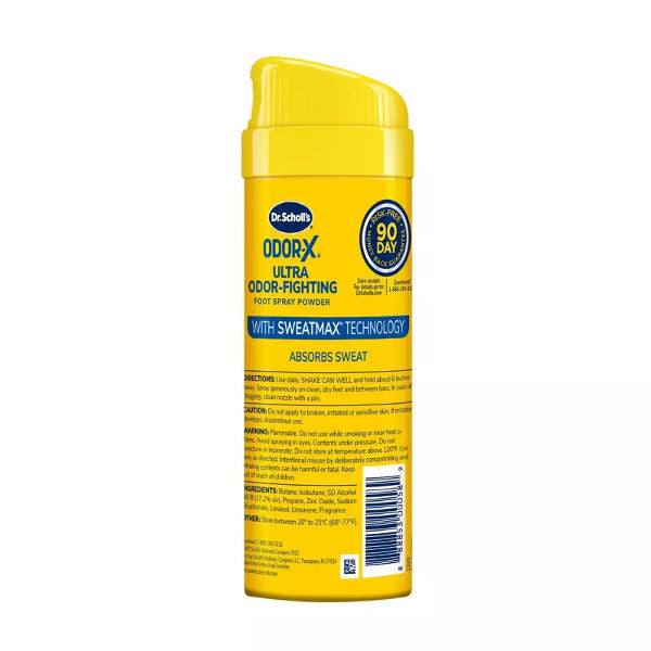 Dr. Scholl's Odor-X Odor Ultra-Fighting Spray Powder 4.7oz