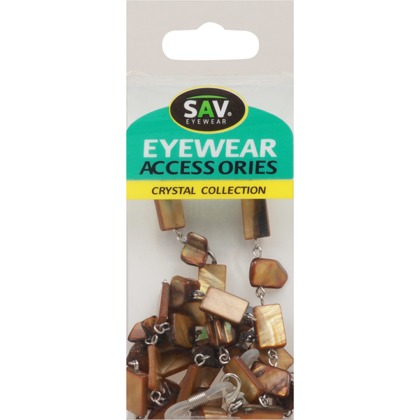 Sav Eyewear Accessories Crystal Collection Gold Chain