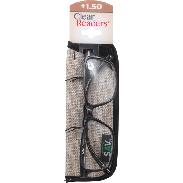Sav Clear Readers Plastic Metal 1113 +1.50