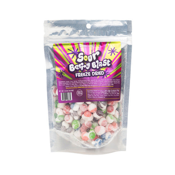 Orbicandy Sour Berry Blast Freeze Dried 1.5oz