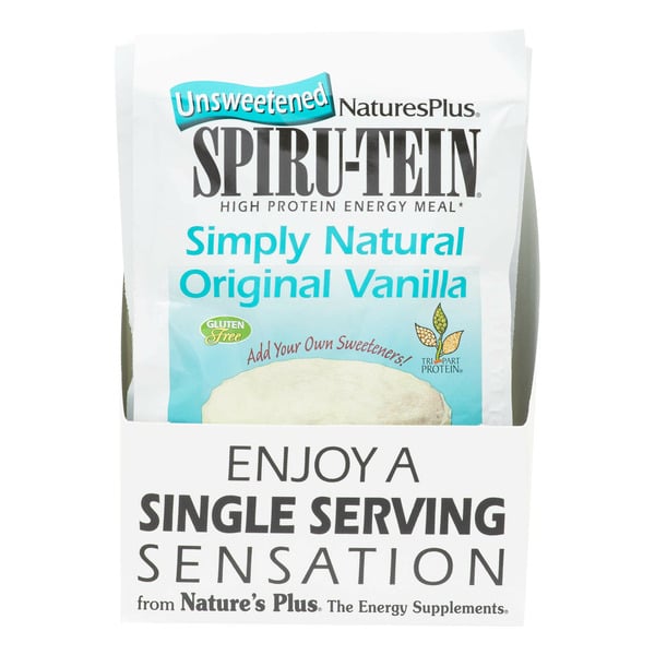 Nature's Plus Spirutein Vanilla Unsweetened 0.8oz