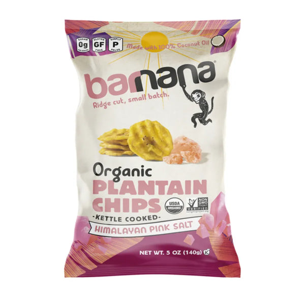 Barnana Organic Plantain Himalayan Pink Salt 5oz