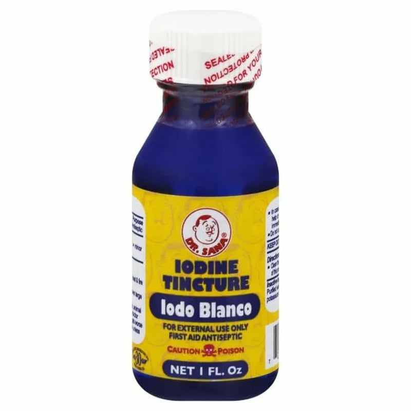 Dr. Sana Decolorized Iodine Tincture 1oz