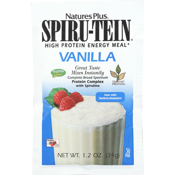 Nature's Plus Spirutein Vanilla Shake 1.2lb