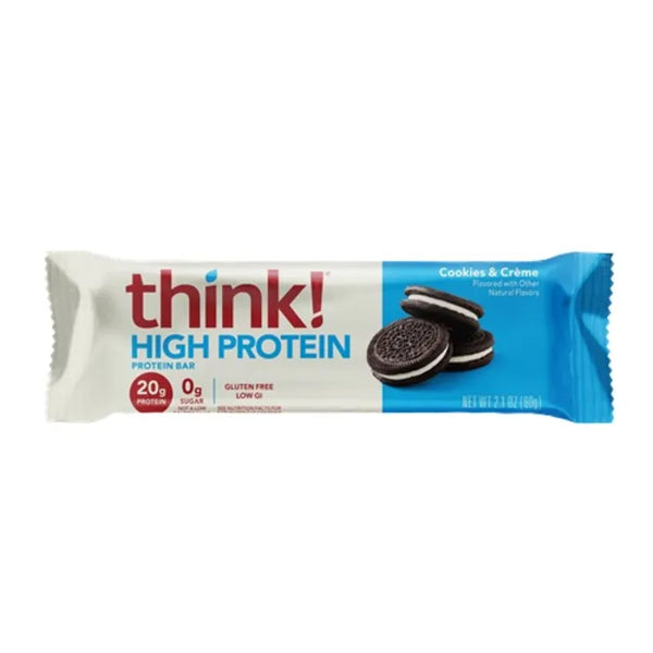 Think! High Protein Bar Cookies & Cream 2.1oz