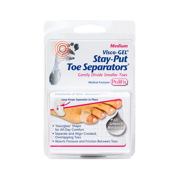 Pedifix Visco-Gel Stay-Put Toe Separator P26