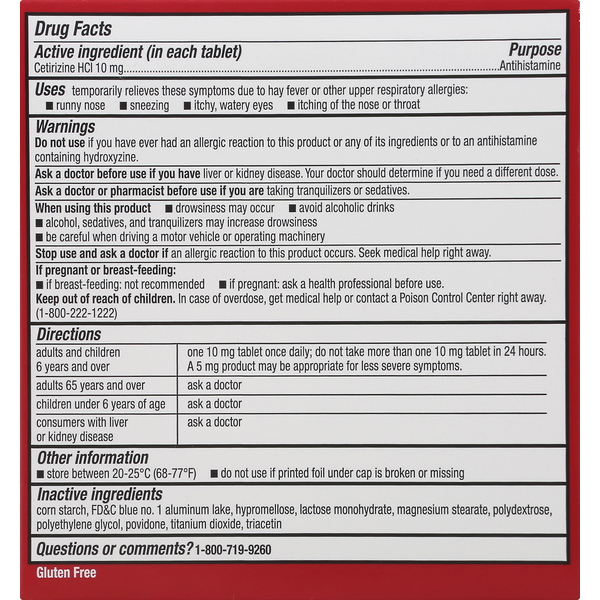 Leader Allergy All Day Tablets 30ct