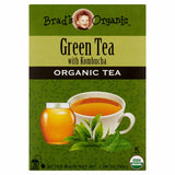 Brad's Organic Green Tea With Kombucha Tea Bags 20ct