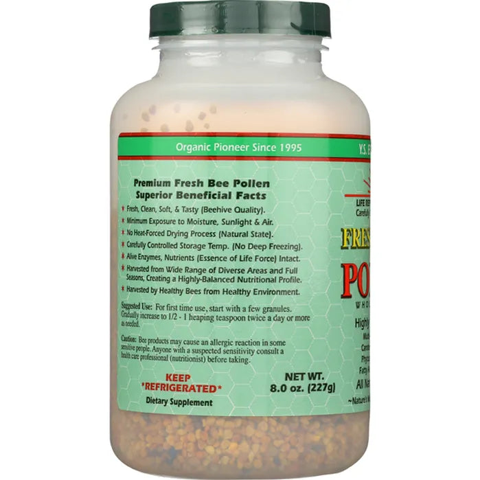 Y.S. Organic Bee Fresh Bee Pollen 8oz