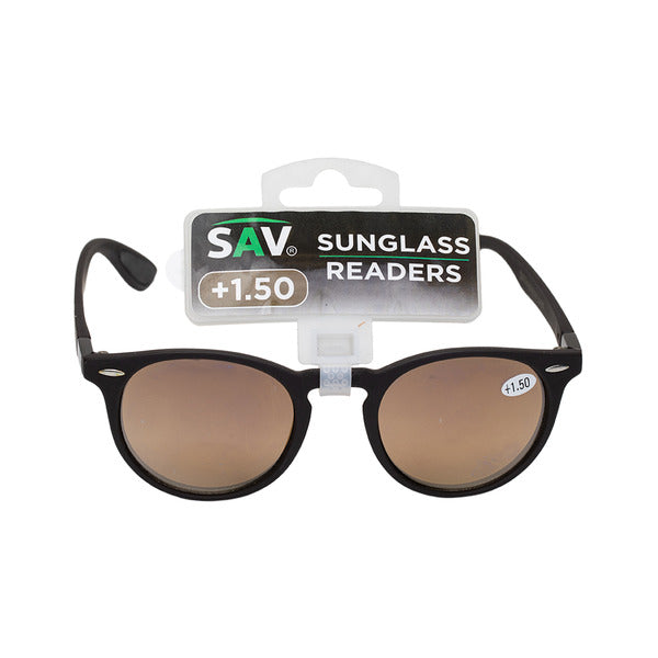 Sav Round Sunglass Reader Ssr05 +1.50