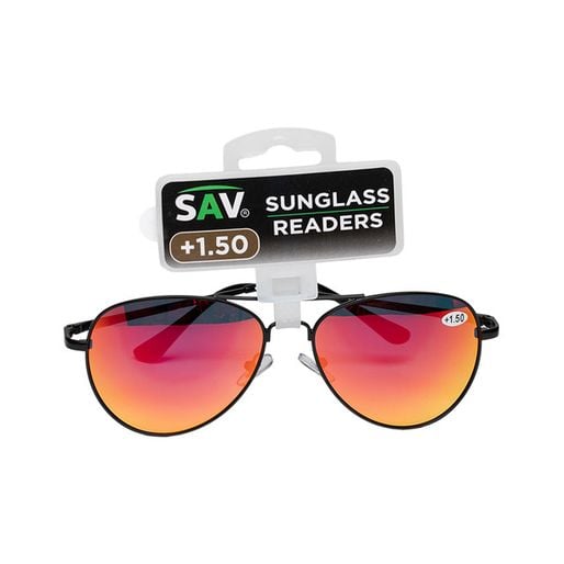 Sav Aviator Sunglass Reader Ssr03 +1.50