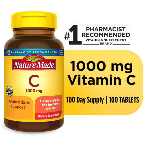 Nature Made C 1000mg Tablets 100ct