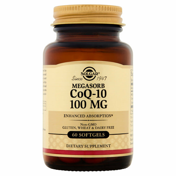 Solgar Megasorb Coq-10 Softgels 100mg 60ct