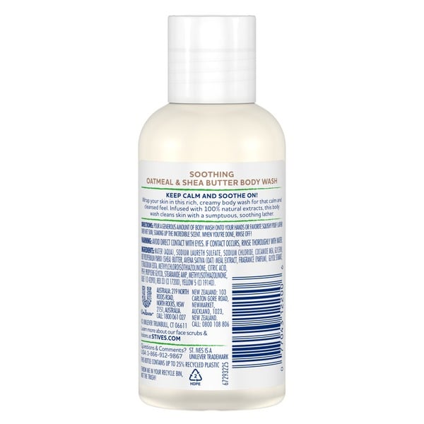 St. Ives Soothing Oatmeal Bodywash 3oz