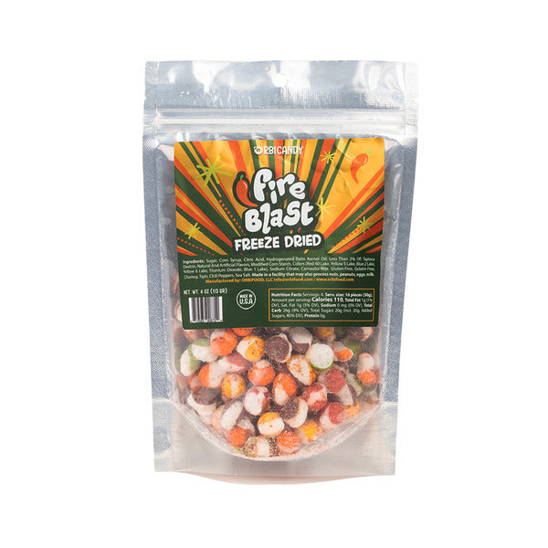 Orbicandy Fire Blast Freeze Dried 4oz