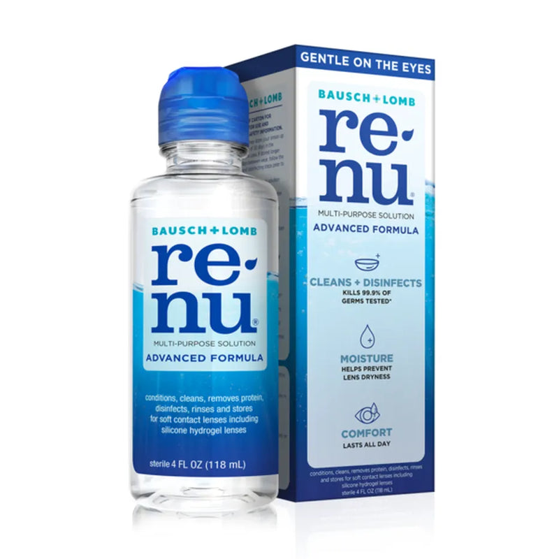 Bausch & Lomb ReNu Advanced Multi-Purpose Solution 4oz