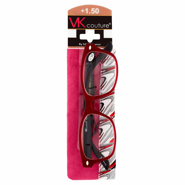 Sav Victoria Klein Readers Red 9078 +1.50
