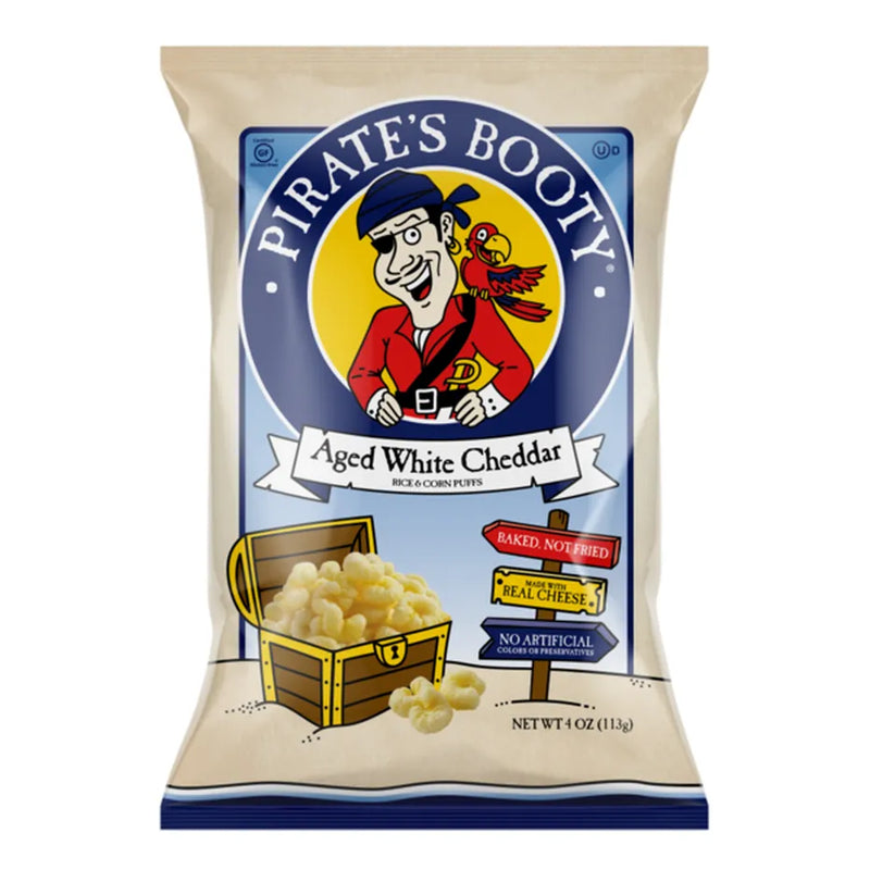 Pirates Booty White Cheddar Puffs 4oz