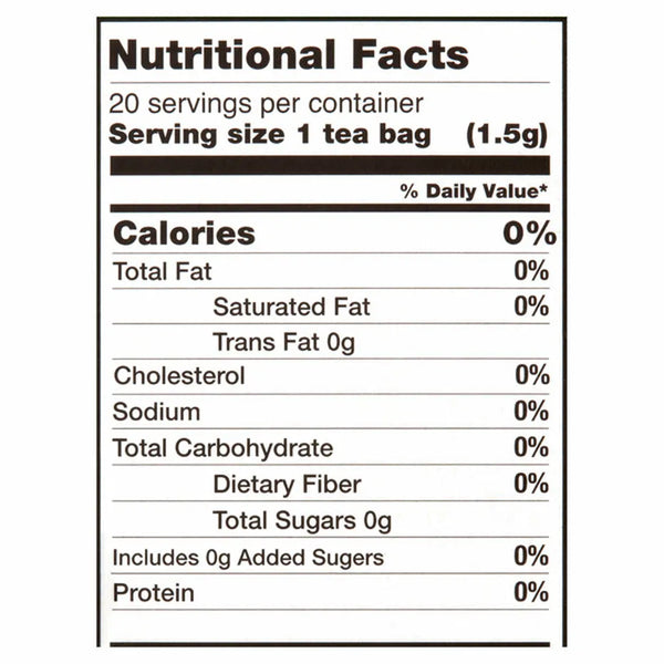 Brad's Organic Green Tea With Kombucha Tea Bags 20ct