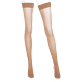 Medi Assure Thigh With Silicone Top Band 20-30mmHg Closed Toe Beige
