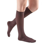 Mediven Vitality Women's Socks Calf High 20-30mmHg Closed Toe Chocolate Petite