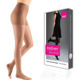 Medi Sheer & Soft Pantyhose 15-20mmHg Open Toe Natural