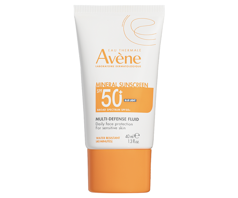 Avene Mineral Sunscreen SPF 50+ Multi-Defense Fluid 1.3oz