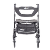 Drive Medical Nitro Sprint Rollator Rolling Walker, Black