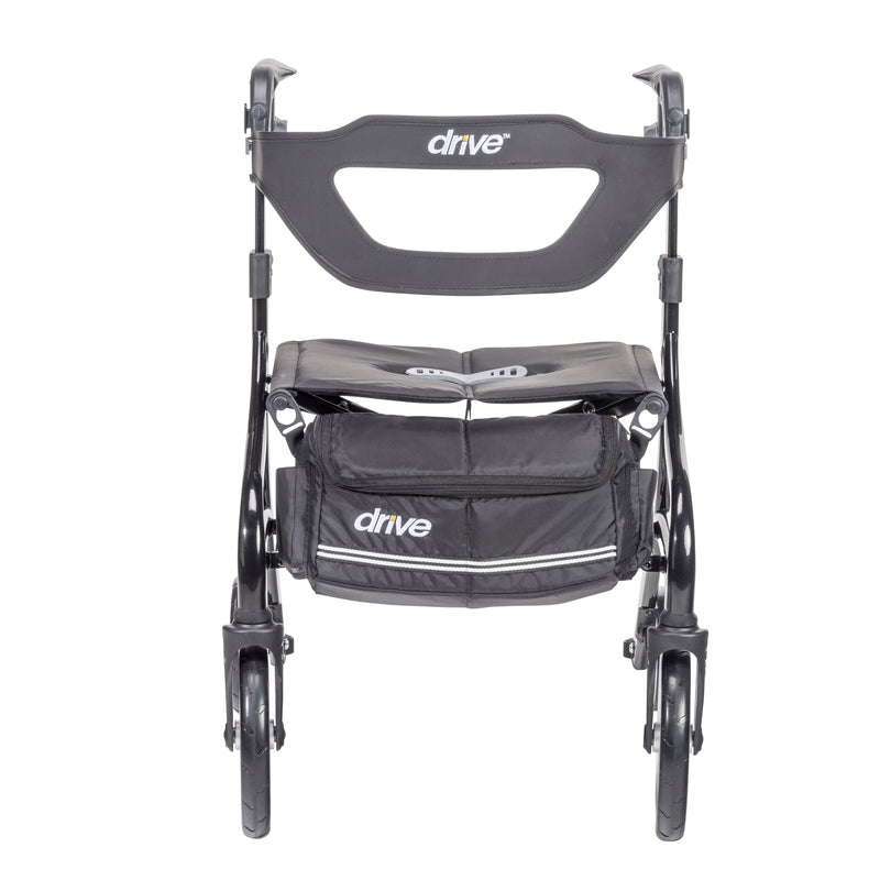 Drive Medical Nitro Sprint Rollator Rolling Walker, Black