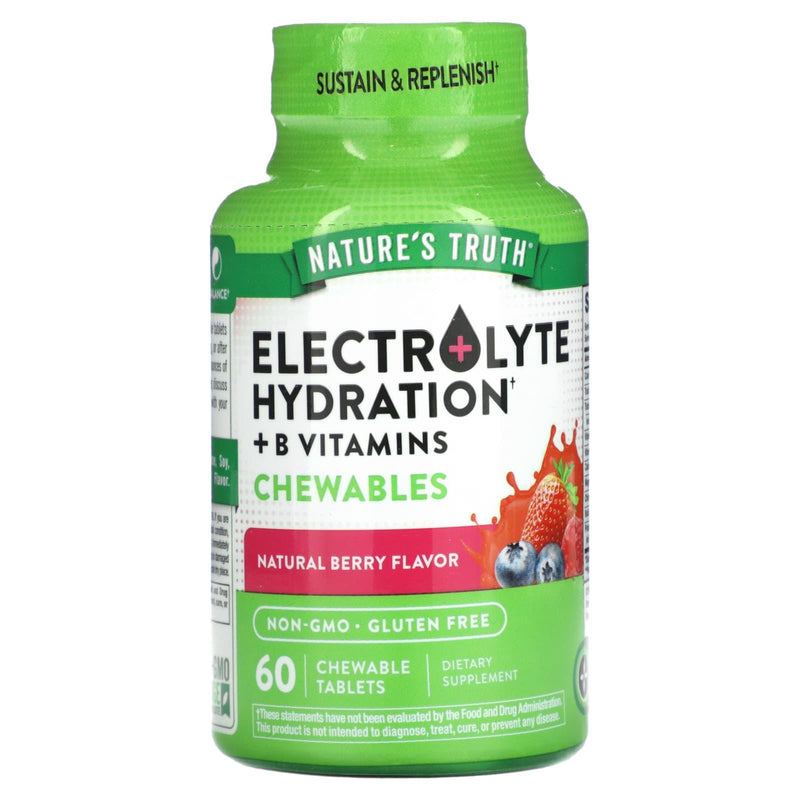 Nature's Truth Electrolyte Hydration Chewables 60ct