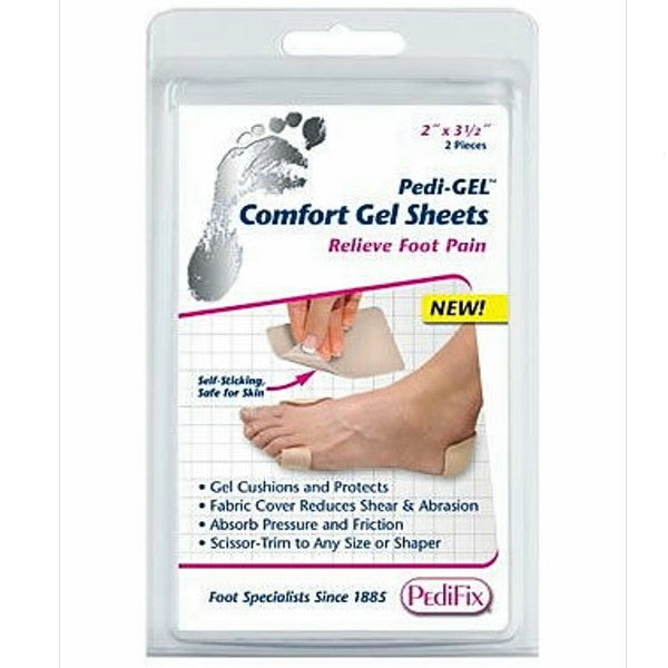 Pedifix Pedi-Gel Comfort Gel Sheet 2ct P8205